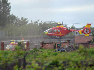 Supporting image for story: Motorbike riders and dogs hurt in crashes across region