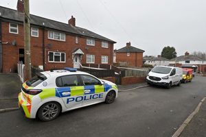 The scene in Green Park Road. Photo: Steve Leath