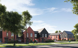 Artist impression of proposed new homes in Northfield, Birmingham. PIC: Keon Homes