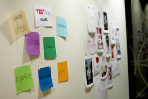 TEDxBrum values, image courtesy of Thom Bartley