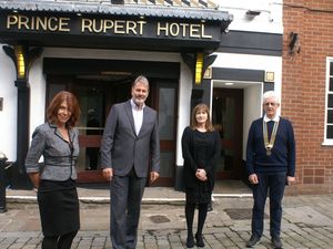 Supporting image for story: Rotary recognition for Shrewsbury hotel's help for homeless