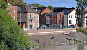 The new flood defences offer a better future in Bewdley