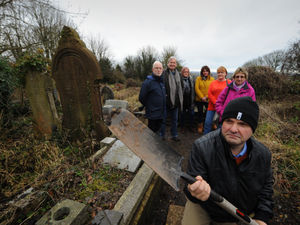 Supporting image for story: Big clear-up planned for overgrown Sedgley war graves