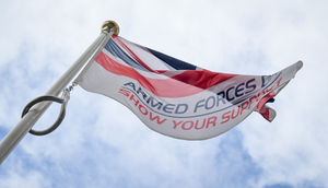 Walsall raises flag in tribute to Armed Forces