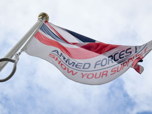 Supporting image for story: Watch: Walsall raises flag in tribute to Armed Forces