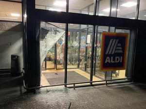 Supporting image for story: Aldi clean up amid coronavirus pressure after burglars' booze raid