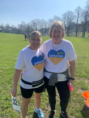 Taking part to help Ukraine