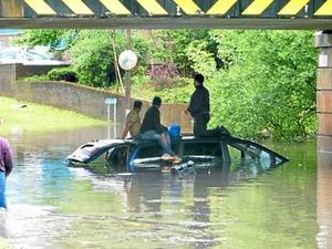 Supporting image for story: Flash flooding hits West Midlands