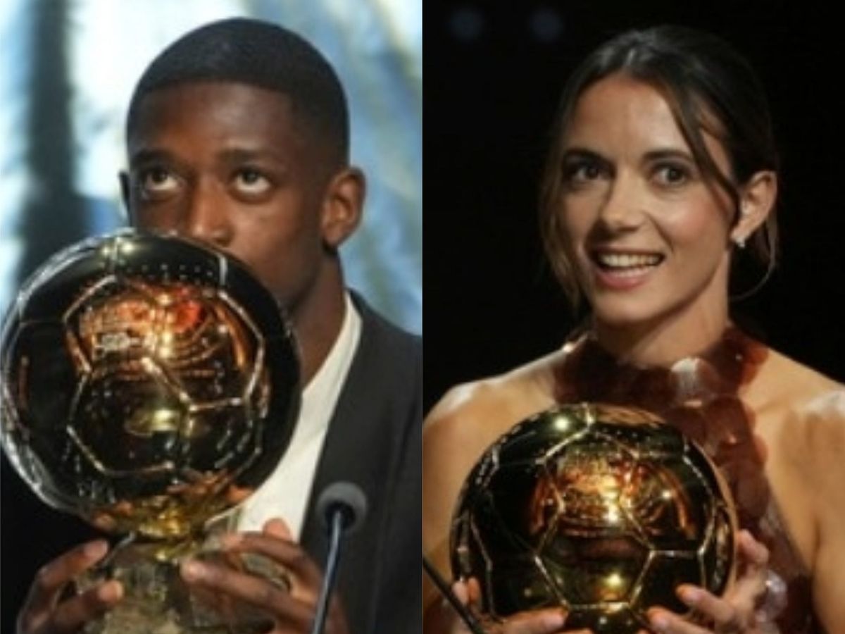 Ousmane Dembele and Aitana Bonmati win top Ballon d&rsquo;Or awards
