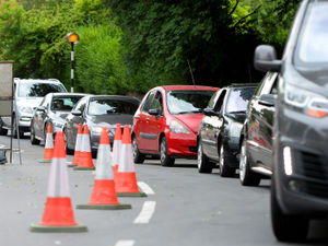 Supporting image for story: Works continue today on road as lane closed due to 'infrastructure defect'