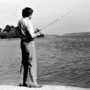 Derek on a fishing trip to Finland which was memorable, despite drawing a blank