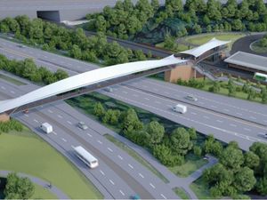 Supporting image for story: New plans for £7 million Telford railway footbridge approved 