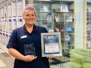 Supporting image for story: Nurse scoops top award
