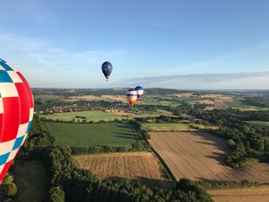 Supporting image for story: Joining the UK’s hot air-ballooning champion for a flight above the Wyre Forest