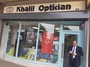Shaker Khalil's opticians on Victoria Street has been in the city since February 1981