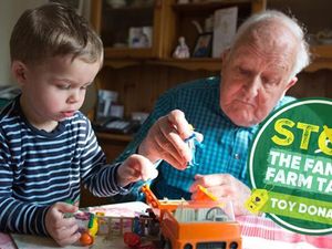 Supporting image for story: NFU Cymru toy appeal to spearhead #StopTheFamilyFarmTax campaign