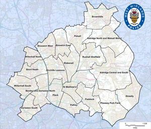 The section 60 powers will be in place across the whole of Walsall borough. Photo: West Midlands Police