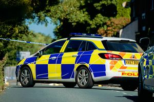 The scene in Church Street, Hadley