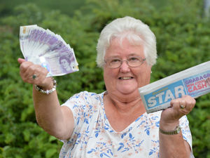 Supporting image for story: Joyce is bowled over by ‘Grab a Grand’ win 