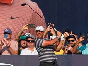 Supporting image for story: Rory McIlroy satisfied with first competitive round of 2026 using new equipment