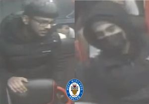 Police have issued CCTV image of two men they want to speak to about an incident on a bus in Small Heath, Birmingham on Friday