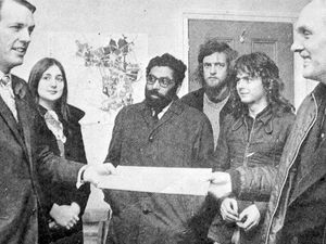 Supporting image for story: Behind enemy lines: When Jeremy Corbyn was spotted in Tory headquarters back in 1971