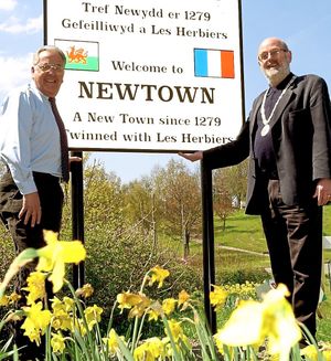 Newtown is twinned with Les Herbiers
