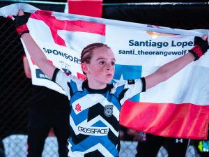 Wolverhampton's Santiago Lopez will represent England at the MMA Youth Championships this summer.