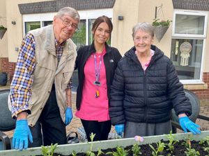 Supporting image for story: Care home in bloom as residents launch gardening club