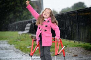 Supporting image for story: Evie Poole gets ready for op date after £46,000 raised