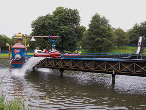 Supporting image for story: Alton Towers log flume boats up for sale