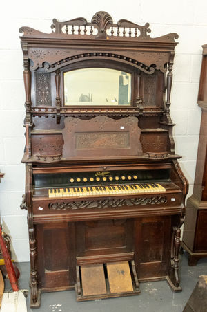 A Packard parlour organ, circa 1900