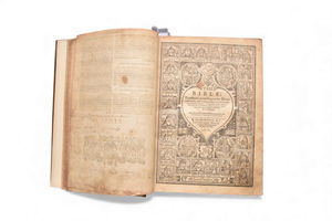 This Geneva version of the 1611 bible sold for £2,000.