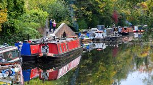 Open day event at the Bonded Warehouse canal, Stourbridge.