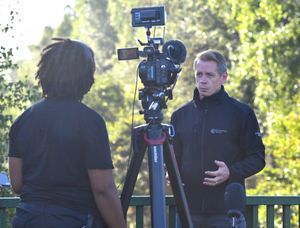 Marc Lidderth has urged the public to stay away from the area of the canal which is still closed off