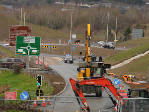 Supporting image for story: Finishing touches being put on Newtown Bypass
