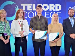 Supporting image for story: Star students from Telford College celebrated at awards night
