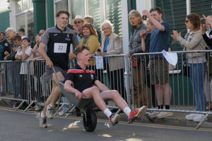 Two of the serious racers in last year's event