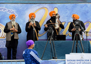 Vaisakhi celebrations in High Street, Smethwick 