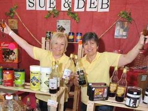 Supporting image for story: Pals toast success of brew stall