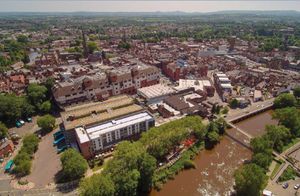 Shropshire Council wants money from the Government's levelling up fund to help pay for a major redesign of the Smithfield and Riverside areas of Shrewsbury.