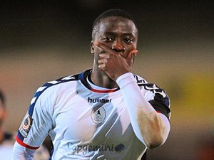 Supporting image for story: Daniel Udoh: AFC Telford's strikeforce is the best