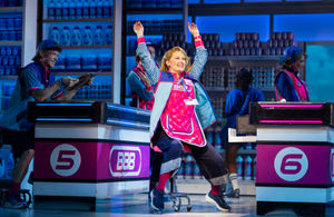 Lara Denning as Caz.