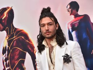 Supporting image for story: Ezra Miller appears at first red carpet event since US controversies