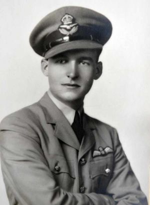 Flight Lieutenant John Benjamin Joseph Smith, aged around 22