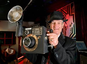 Phil O'Dell with his camera.