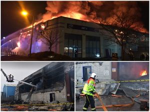 Supporting image for story: Network Packaging warehouse destroyed in huge Wolverhampton fire - PICTURES and VIDEO