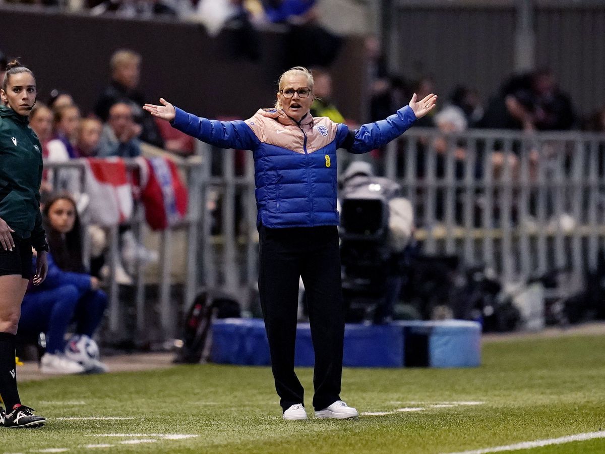 Sarina Wiegman lauds England after they ‘kept it simple’ in Belgium mauling
