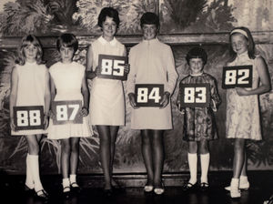 A beauty pageant in 1968 at Minehead, Butlins