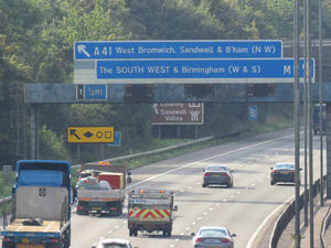 Supporting image for story: Drivers urged not to use M5 during roadworks